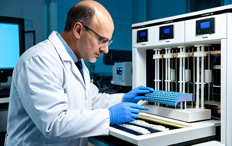 **

A professional scientist in a lab coat, fully clothed, working with bio-printing equipment, creating a 3D printed organ. Safe for work, appropriate content, perfect anatomy, natural proportions, professional setting, high quality.

**