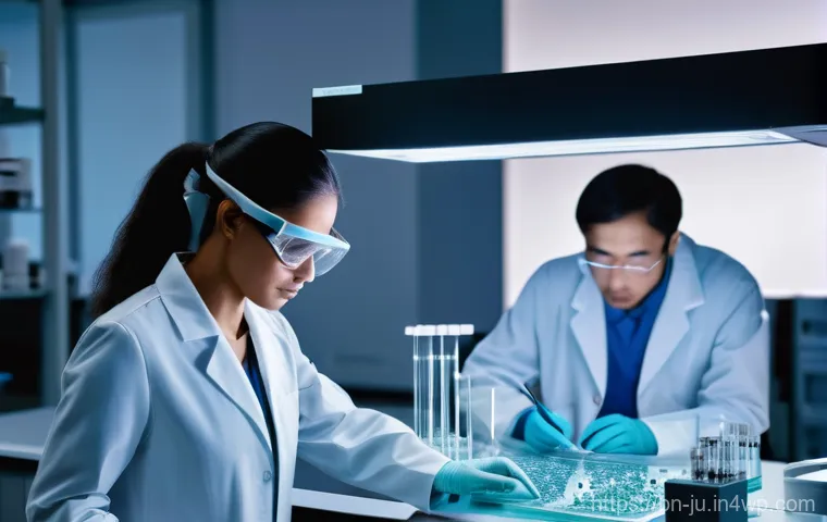 인공장기 개발 과정에서의 도전 과제 - Image Prompt 1: The Biocompatible Frontier**