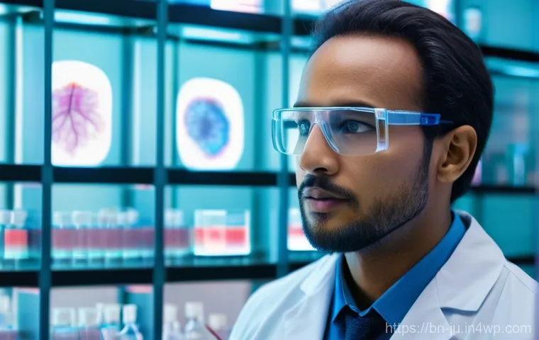 인공장기와 재생 의학의 관계 - **Prompt:** A heartwarming scene where an elderly person, with a subtle, advanced prosthetic leg (or...